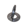 Bobina com cinta de aço de 32mm metal srip pintado de preto 19mm 40kg rolos de fita preta encerada em tubo de cobre galvanizado bandas